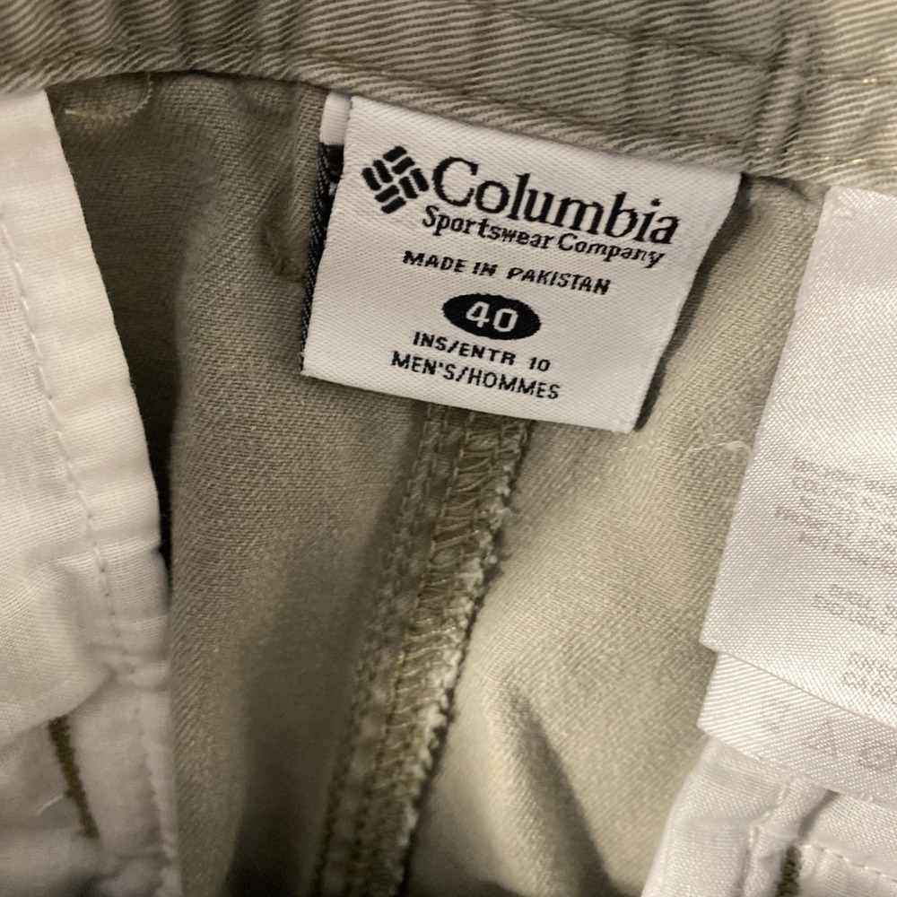 Columbia Sportswear Shorts Mens 40 Gray Cargo Lightweight Hiking Outdoor Walking - Picture 5 of 7